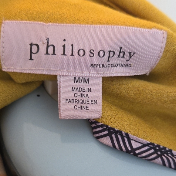 Mustard Yellow Women's Jacket - Picture 2 of 5